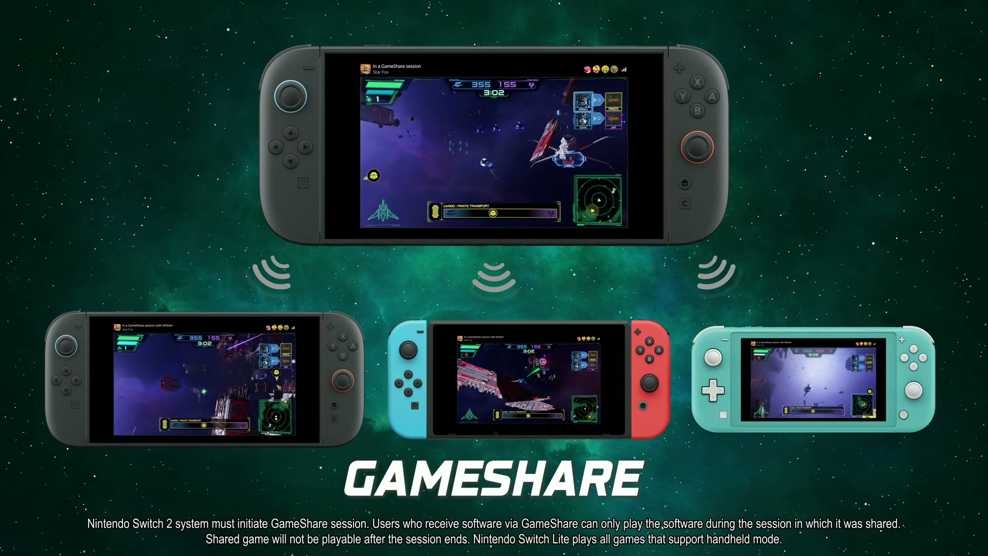 バトルモード4vs4・マウスモード・ARフィルターなどSwitch2新機能