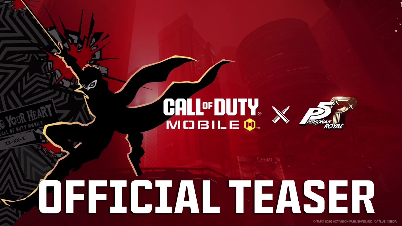 まさかのコラボ！「ペルソナ5 ザ・ロイヤル」×「Call of Duty: Mobile」心の怪盗団がスマホ版CoDに参戦・近日開催
