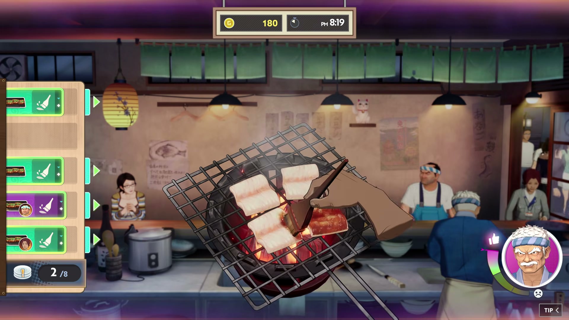 Bancho the Chef ゲームプレイシーン