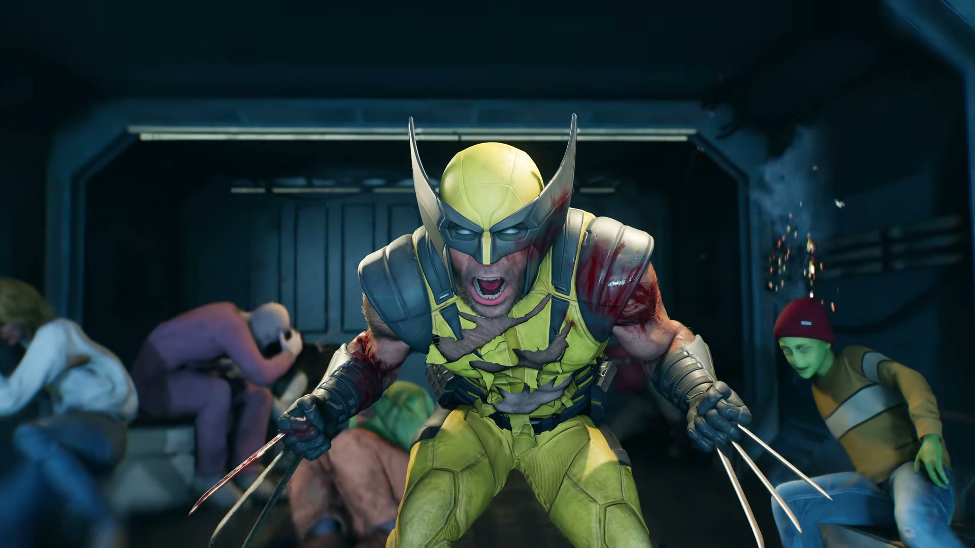 Marvel's Wolverineのゲームプレイシーン