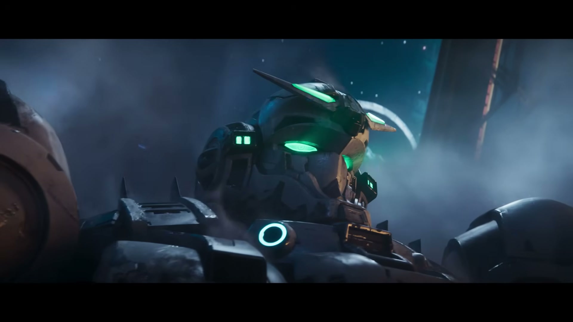 GUNDAM ROGUE ORBIT フォトリアルな宇宙空間ビジュアル