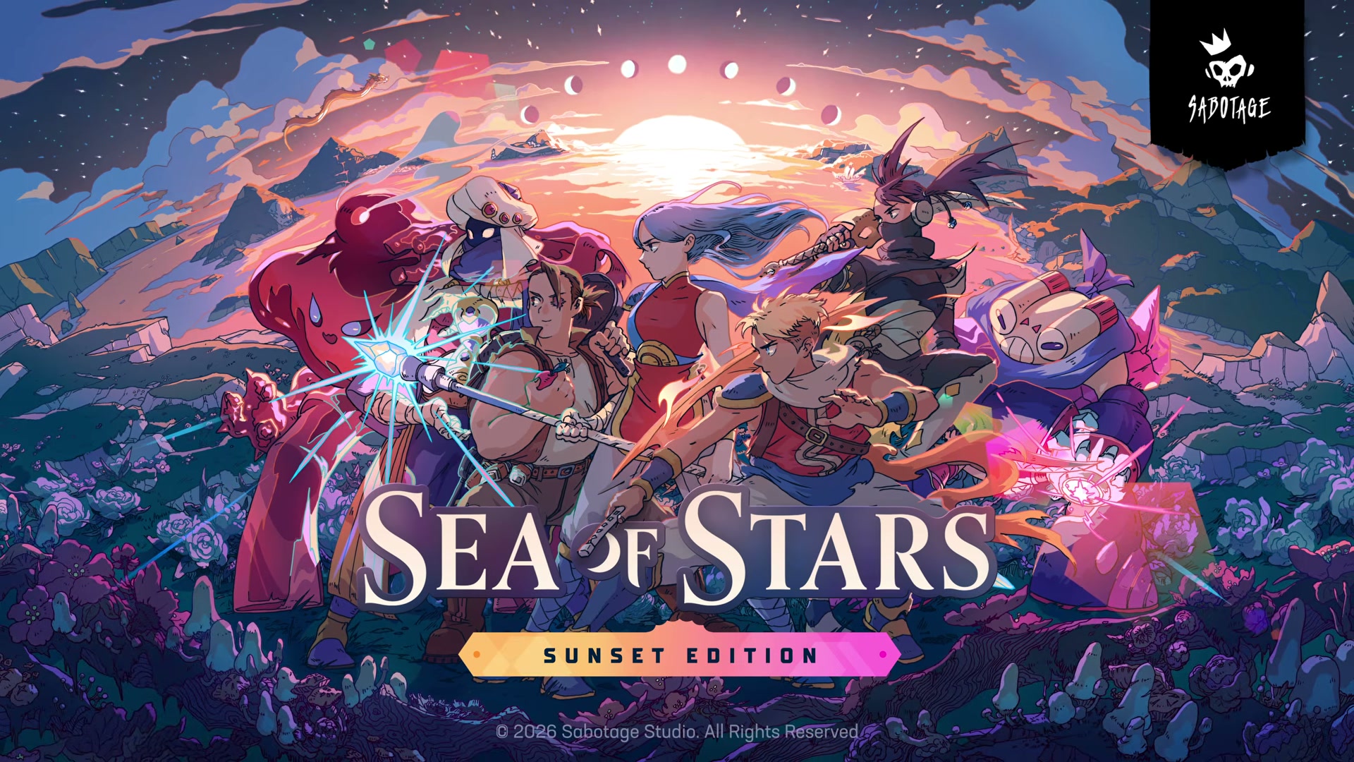 Sea of Stars Sunset Edition キービジュアル