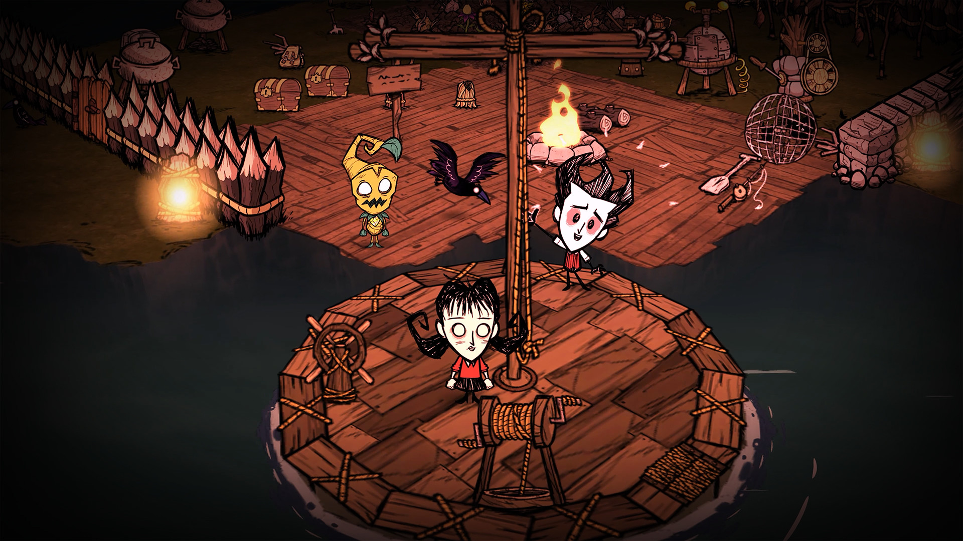 『Don't Starve Together』148円セールのゲーム画面