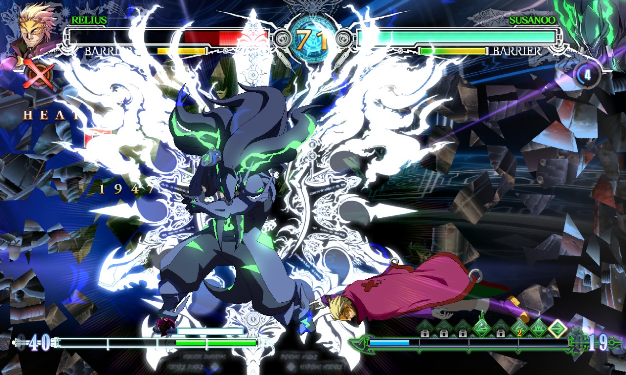 ブレイブルー セントラルフィクション ゲームシステム