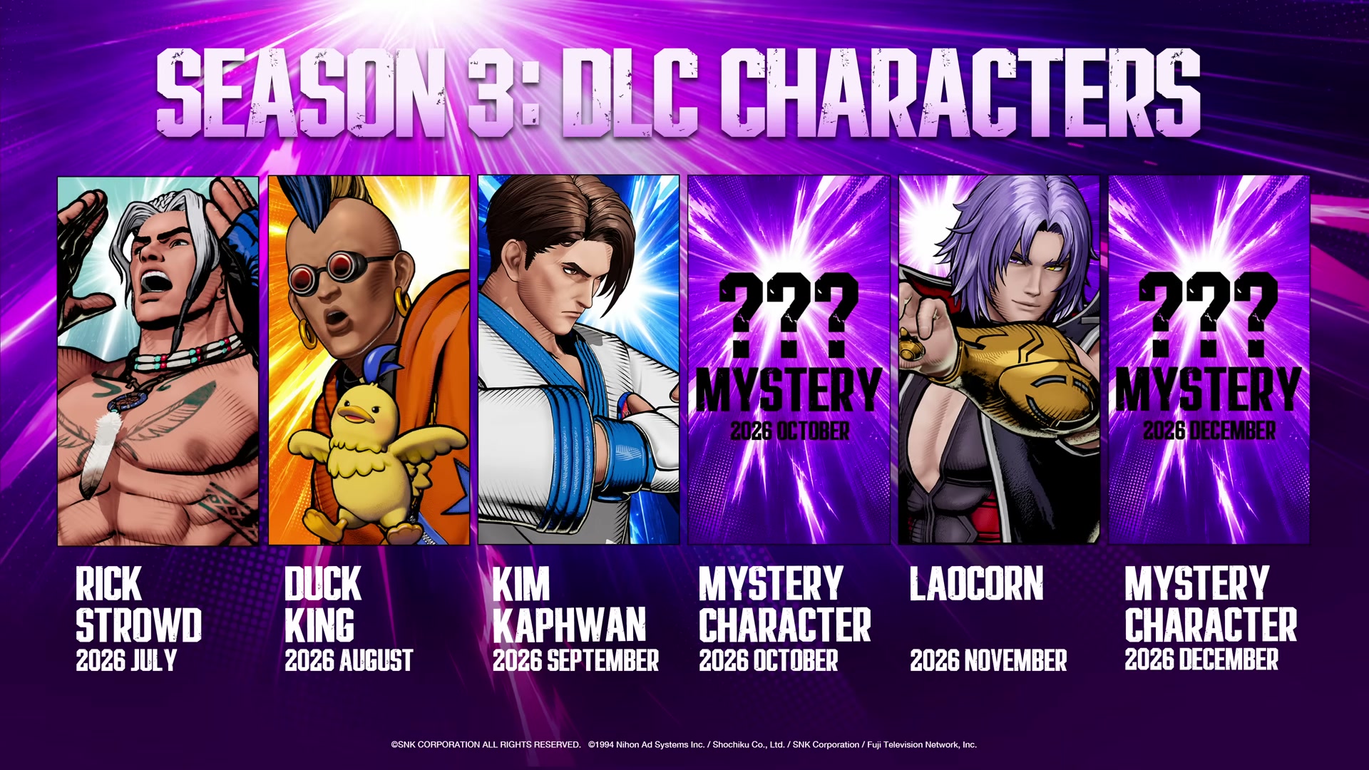 独自考察:毎月キャラを追加するSeason3ロードマップに見る、SNKの長期運営姿勢