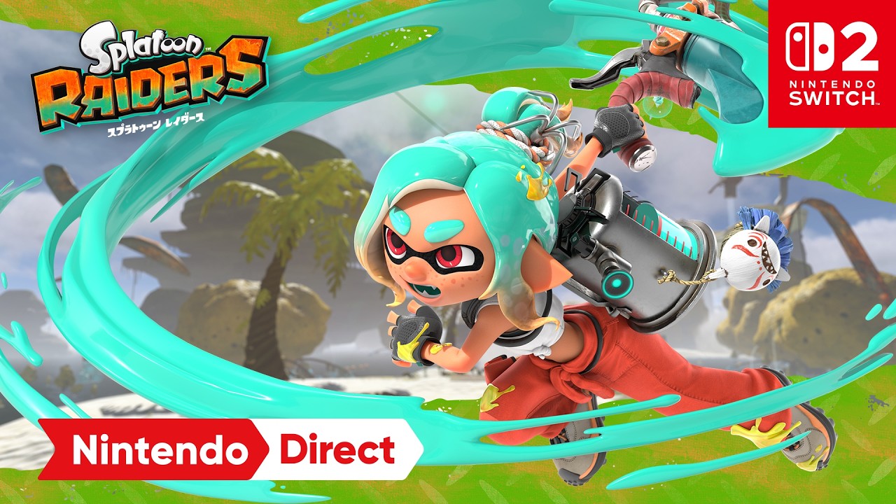 『スプラトゥーン レイダース』が7月23日に発売。シリーズ初スピンオフがNintendo Switch 2に登場、すりみ連合の新amiibo＆本体同梱セットも同時展開