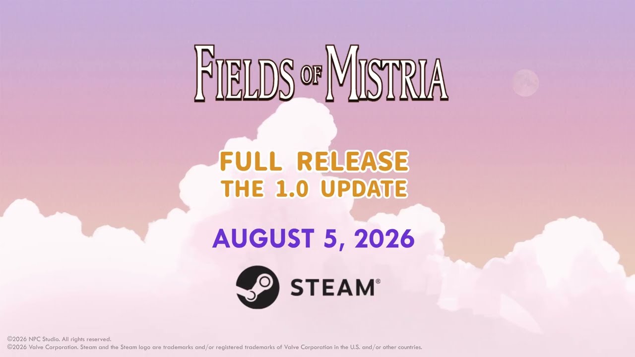 農場シミュRPG『Fields of Mistria』が8月6日午前1時に正式リリース。結婚や子どもといったエンドコンテンツが追加、日本語ベータ対応も実装で価格は1600円のまま据え置き