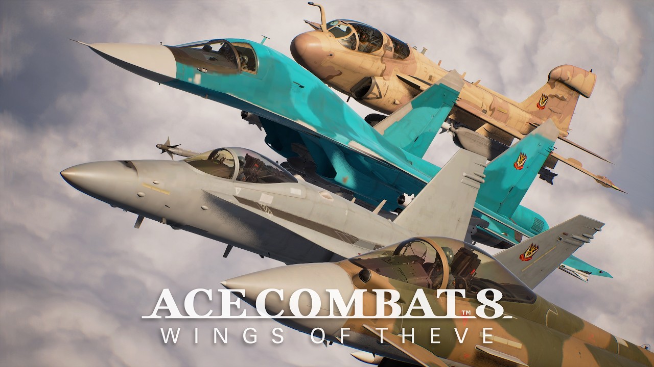 『エースコンバット8』オンラインモード情報公開！4対4のPvPvE「コープウォーフェア」やエース機システムを搭載